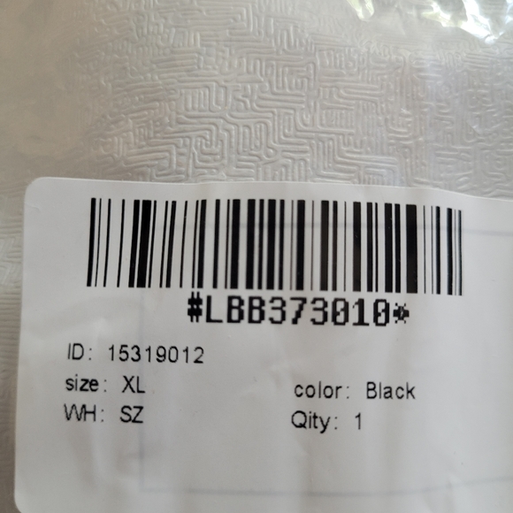 Black short xl evening dress - Picture 4 of 4